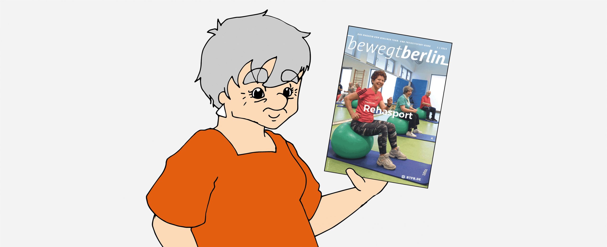 27. März 2023 | Rehasport als Titelthema im Magazin „bewegtberlin“