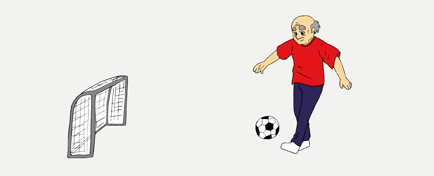 Rehasport Walking Football bringt nicht nur Fußballbegeisterte in Bewegung